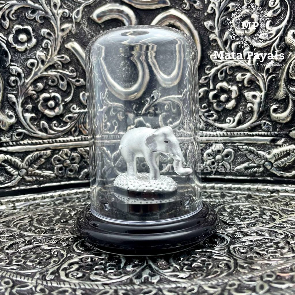 Elephant Silver Idol