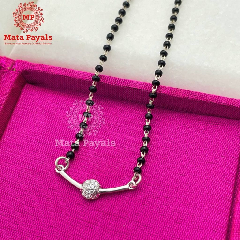 Round Zircon Mangalsutra