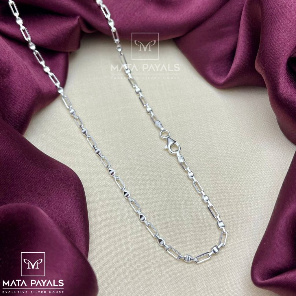 Stylish Silver Men - Mata Payals Exclusive Silver Jewellery