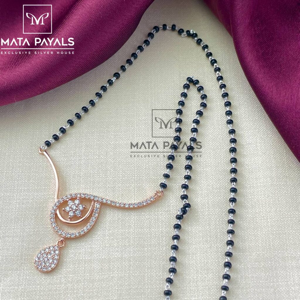 Celebrity Rose Gold Mangalsutra