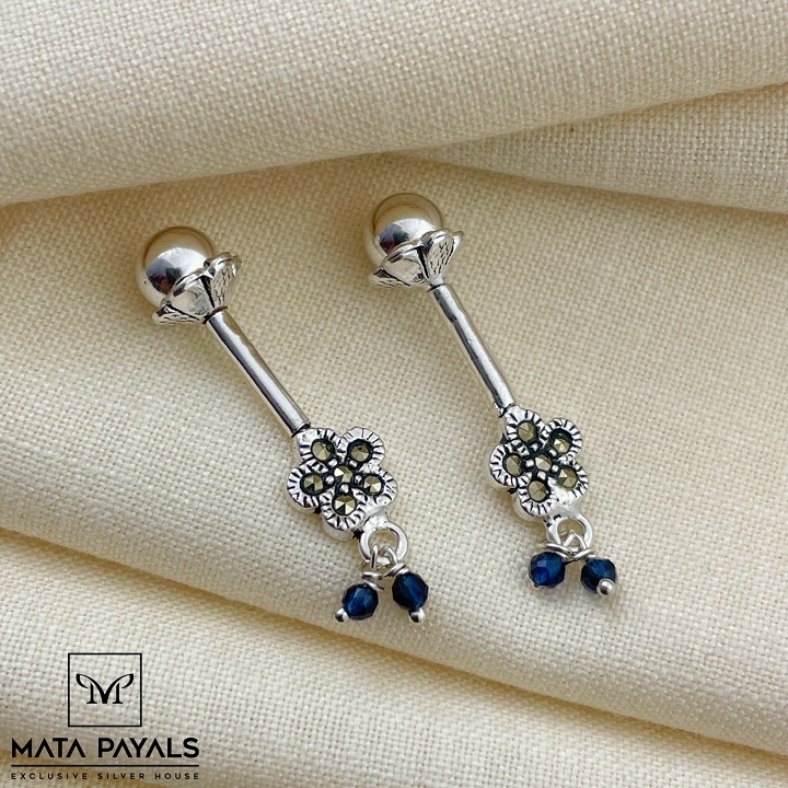 Silver bugdi earrings (7)